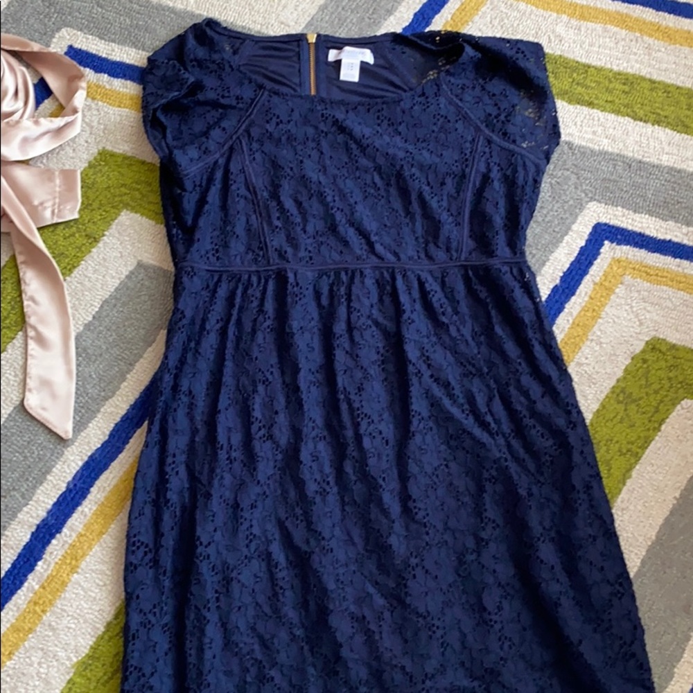 Blue Maternity Dress